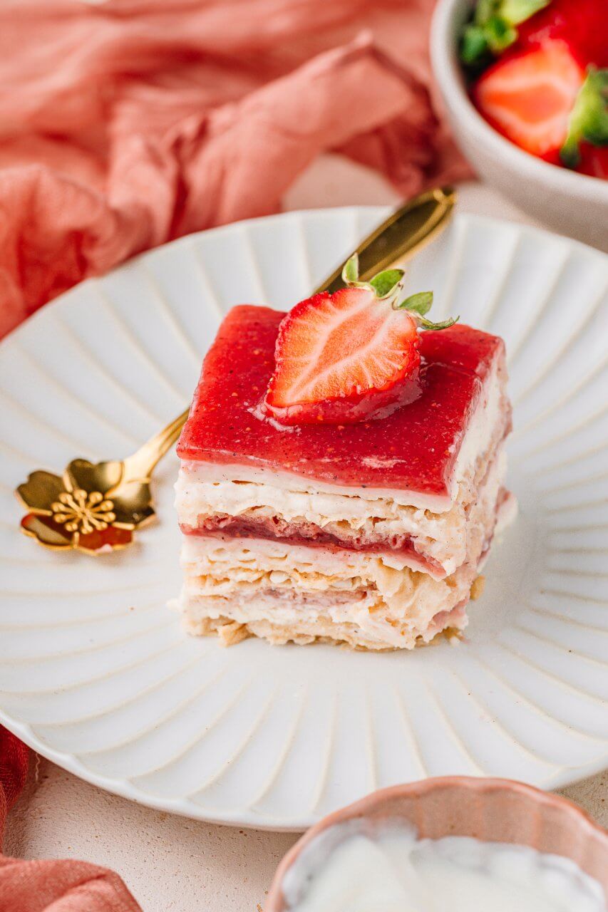 Strawberry Cheesecake Tiramisu