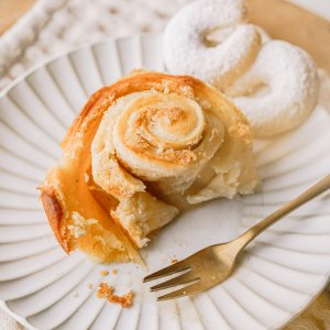 Vanillekipferl Schnecken